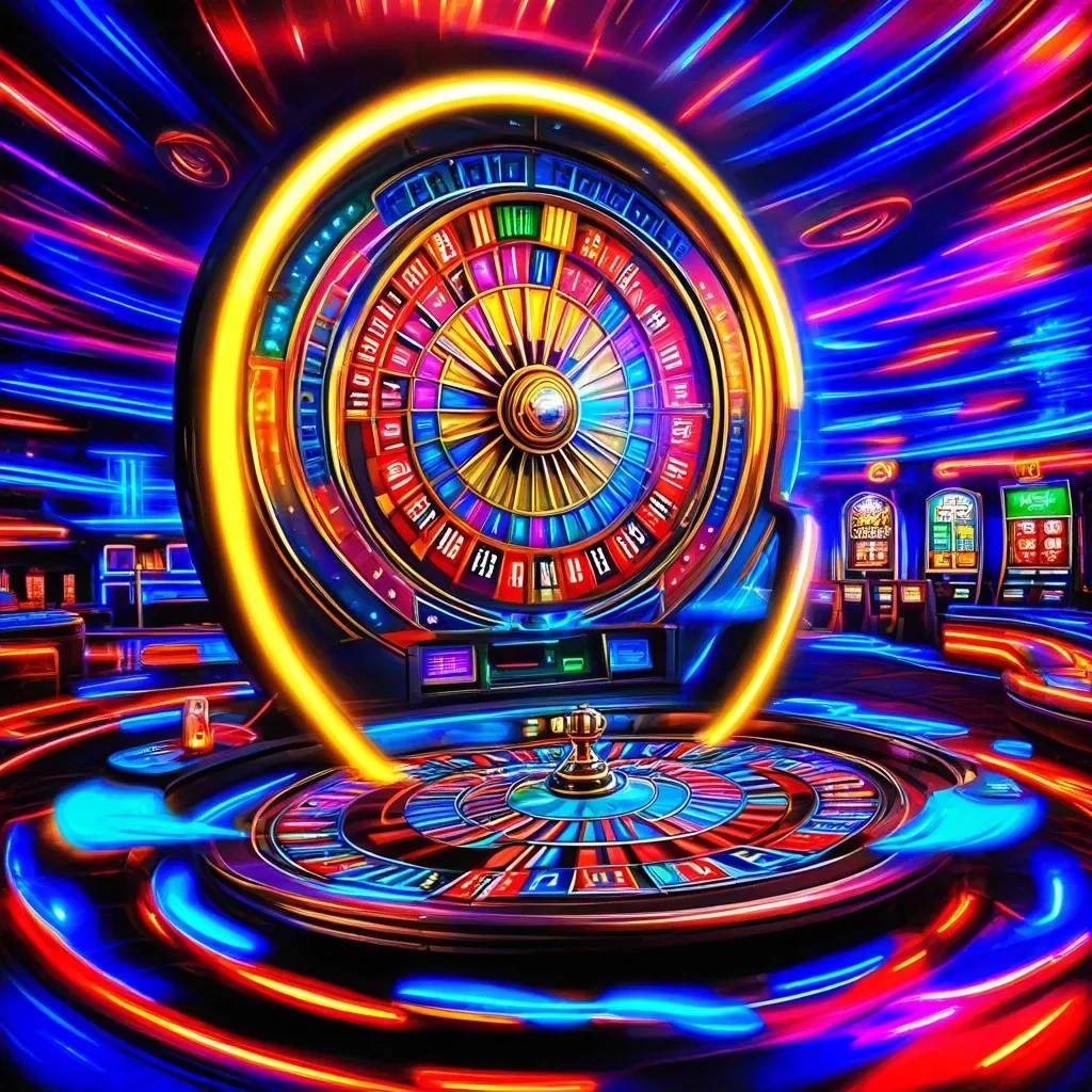 Neon Gamble Galaxy
